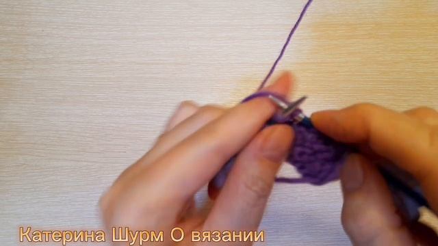 70.Круговые и поворотные ряды! Супер простой и эффектный узор спицами на основе лицевой глади смотреть онлайн