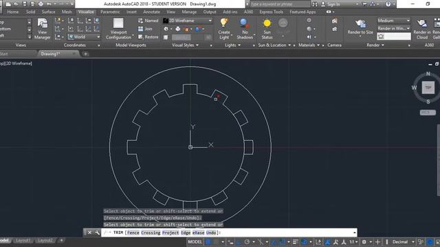 Ejercicios de autocad 4. смотреть онлайн