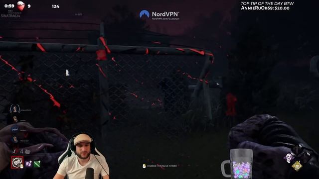 NEMESIS FIRST GAME! SHOWING MORI, PERKS AND POWER! - Dead by Daylight Resident Evil Chapter! смотреть онлайн