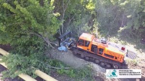 Мульчер. ИДС-Измельчитель древесины самоходный.