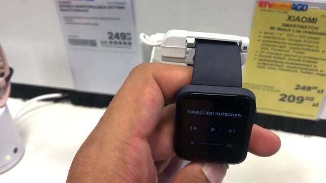 XIAOMI SMARTWATCH MI WATCH LITE BLUE - HANDS ON смотреть онлайн