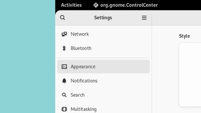 Удалены скругления на верхней панели GNOME 42 смотреть онлайн