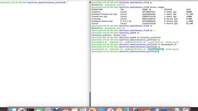 Docker container resource utilization profiler смотреть онлайн