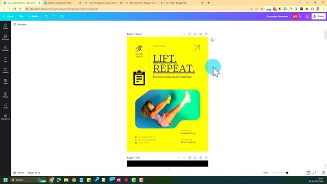 Canva: Add Clickable Links in an Image! смотреть онлайн