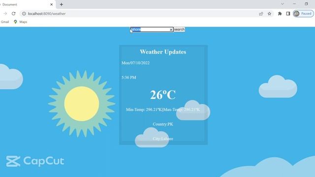 Dynamic Weather App made With Node JS смотреть онлайн