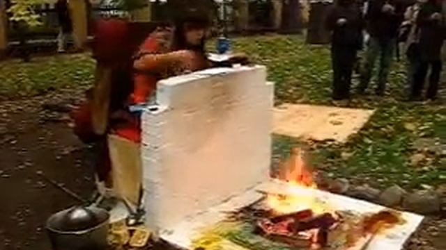 Agni pooja in StPetersburg Datsan 06.10.2007. смотреть онлайн