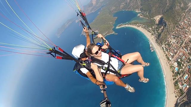 Параглайдинг в Турции. Paragliding In Ölüdeniz