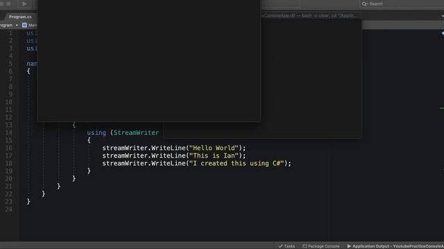 C# Tutorial: File Input/Output смотреть онлайн