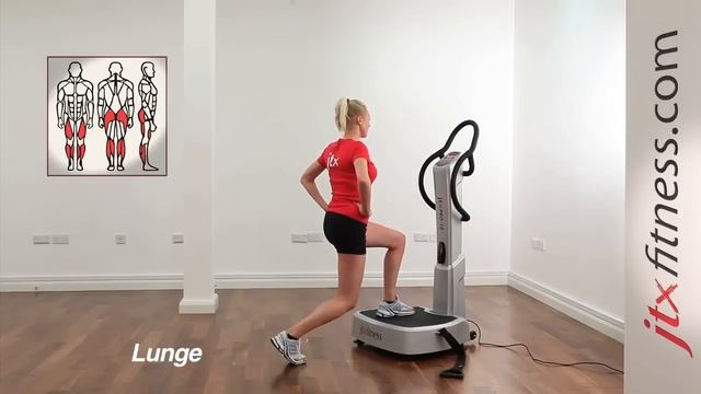 Vibration Plate Exercises - How To Do Lunges On A Vibration Plate