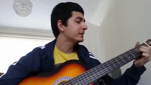 Naughty Boy - La la la guitar cover смотреть онлайн