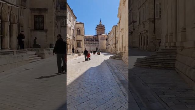 Все достопримечательности старого города в Дубровниках.Хорватия. смотреть онлайн