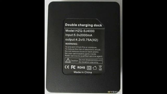Дополнительный аккумулятор для SJCAM SJ5000+ и сдвоенная зарядка для него | #Обзор смотреть онлайн
