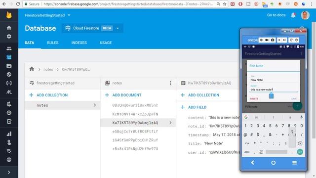 Android Firestore Introduction смотреть онлайн