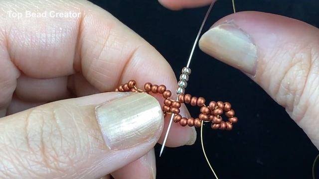 Easy Pattern Seed Beads Bracelet, How To Make Beaded Bracelet