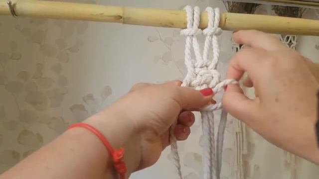Curso Básico De MACRAMÉ N°2 Nudo Cuadrado смотреть онлайн