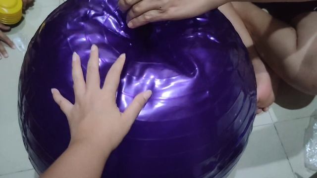 UNBOXING & REVIEW GYM BALL MERK SPEEDS DIAMETER 75CM
