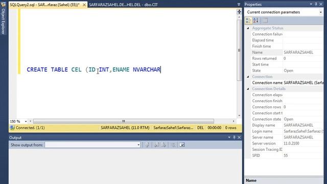 MY SQL Server درس دوم смотреть онлайн