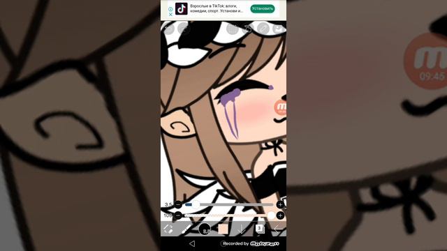 Туториул как зделать слезы👌😋😮 смотреть онлайн