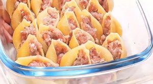 МАКАРОНЫ ФАРШИРОВАННЫЕ _ РАКУШКИ_ или ленивые пельмени..