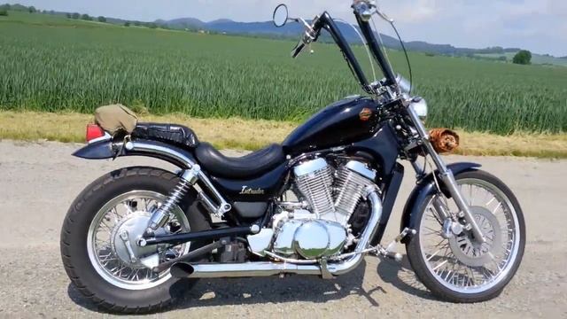 Suzuki VS 750 Intruder, Brutal Chopper Sound