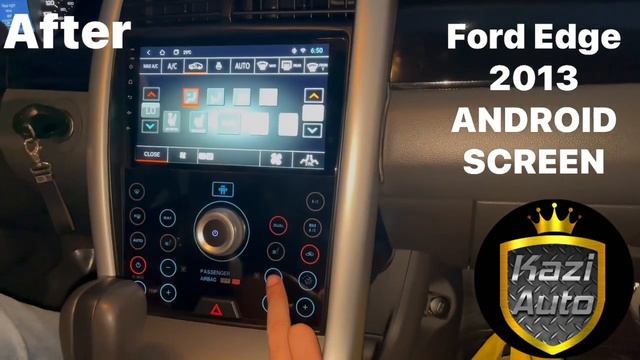 FORD EDGE 2013 Android Screen With Apple Carplay & Android At Kazi Auto