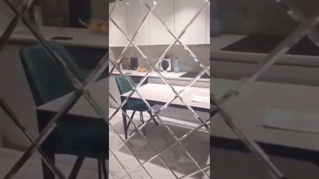 зеркальное панно в интерьере. смотреть онлайн