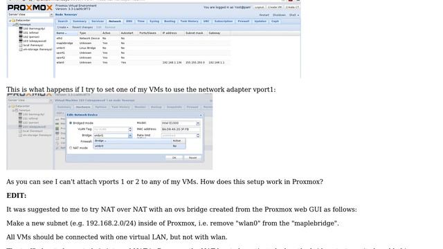 DevOps & SysAdmins: Proxmox with an Openvswitch bridge смотреть онлайн