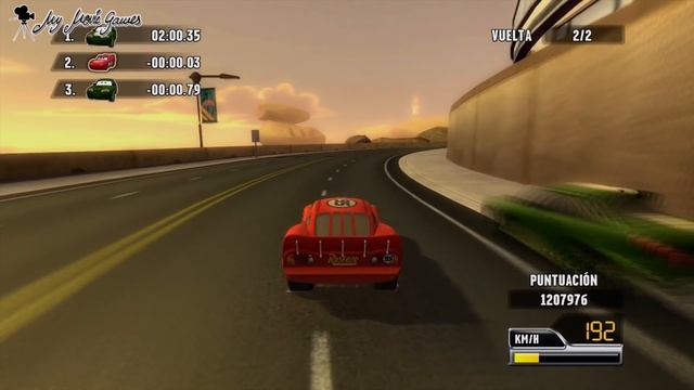 Cars Pelicula Niños Completa en Español Juego Caricaturas Race O Rama My Movie Games смотреть онлайн