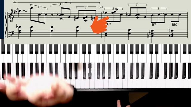 The Lonely Heart Slow Blues Piano Tutorial смотреть онлайн