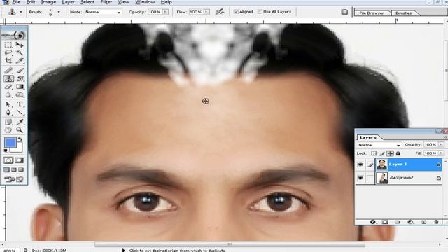 How to Replace Part of any Photo in Adobe Photoshop Photoshop 7 Tutorial смотреть онлайн