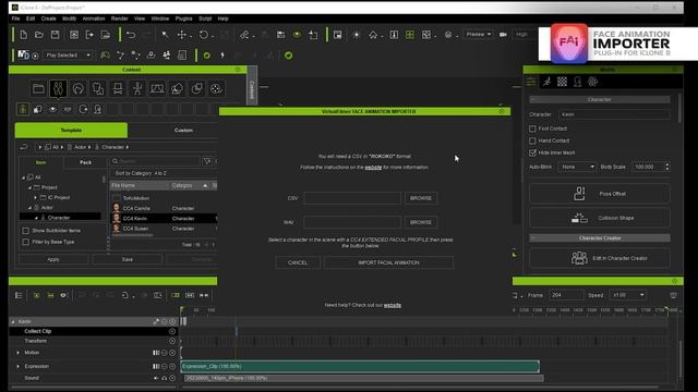 New FREE iClone 8 plug-in: FACE ANIMATION IMPORTER (Open Source) смотреть онлайн