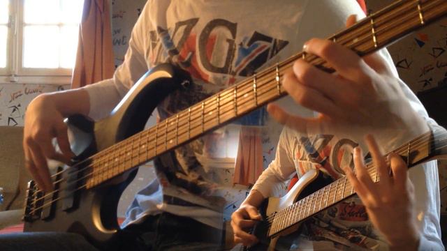 Without Me - Eminem ( Bass & Guitar Cover + Tabs ) смотреть онлайн