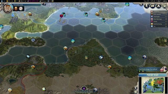 Let's Play Civilization 5 - Napoleon - Part 9: Fuck You, North-Korea смотреть онлайн
