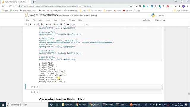 8.0: Type casting in Python смотреть онлайн