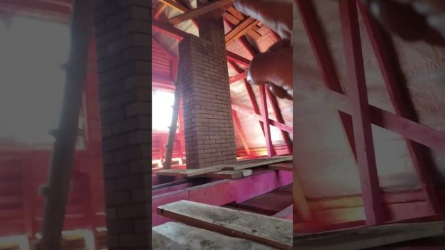 Печь "шведка" для дачного дома на два этажа. смотреть онлайн