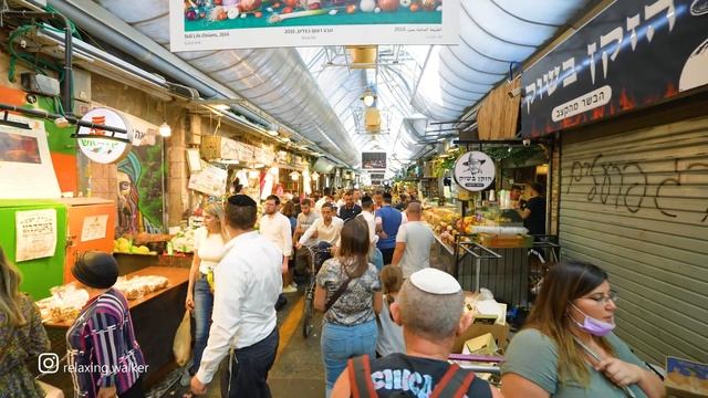 An Incredible Walk in JERUSALEM. From Mamilla Mall to The Chords Bridge смотреть онлайн