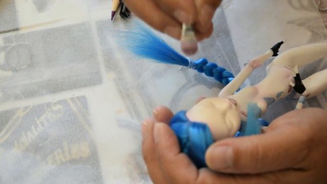 Jinx, League of Legends - Monster high repaint (English subtitles available) смотреть онлайн