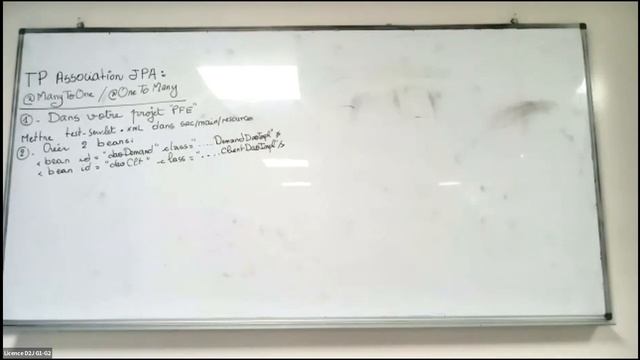 Seance 06/02/2021 : @OneToMany and @ManyToOne association смотреть онлайн