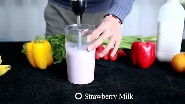 Cordless Hand Blender USB Rechargeable, 4-in-1 with Sturdy Titanium Plated Stainless Steel Blades смотреть онлайн