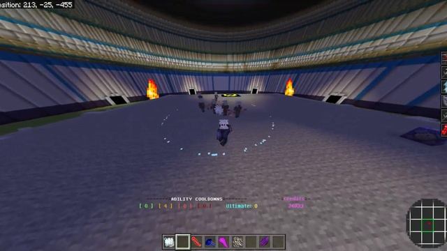 Minecraft Bedrock Edition ABA: Gojo Satoru [Minecraft Commands]