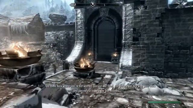 Skyrim Hardcore - Joining the Stormcloaks - Ep 1 смотреть онлайн