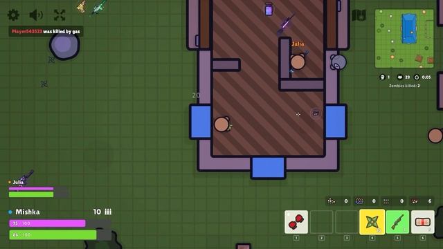 FORTNITE 2D МЕГА ОБНОВЛЕНИЕ - ЗОМБИ АПОКАЛИПСИС ♦ ZombsRoyale.io [IO ИГРЫ НА ДВОИХ] смотреть онлайн