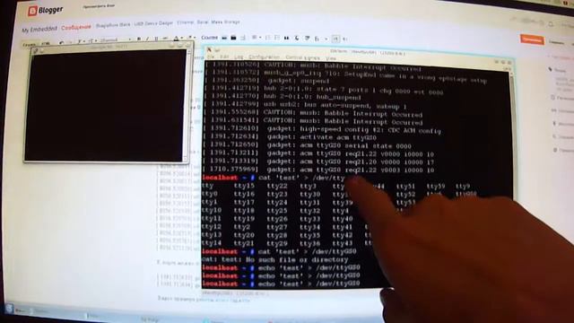 BeagleBone Black - USB Device Gadget - Ethernet, Serial, Mass Storage: Serial смотреть онлайн