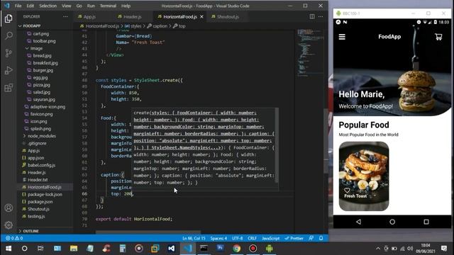 Food App UI React Native - Speed Code смотреть онлайн