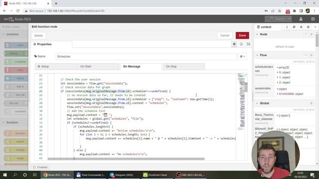 Simple scheduler in Telegram смотреть онлайн