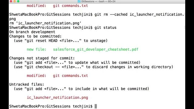 Git Add and Commit смотреть онлайн