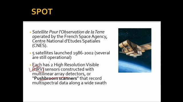FAMOUS AND WIDELY USED REMOTE SENSING SATELLITE AND SENSORS смотреть онлайн