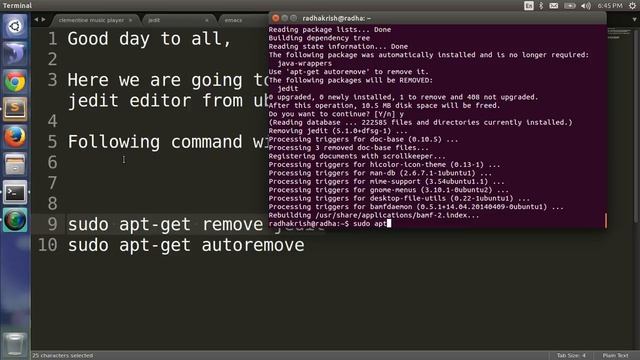 How to uninstall remove jedit in ubuntu смотреть онлайн