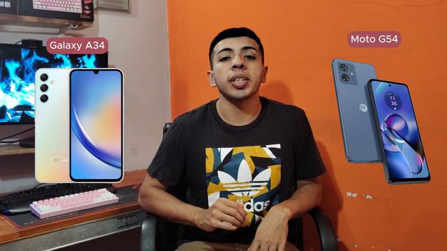 SAMSUNG Galaxy A34 vs MOTOROLA Moto G54 смотреть онлайн
