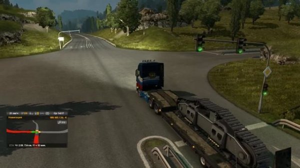 ETS 2 multiplayer - покатушки #1